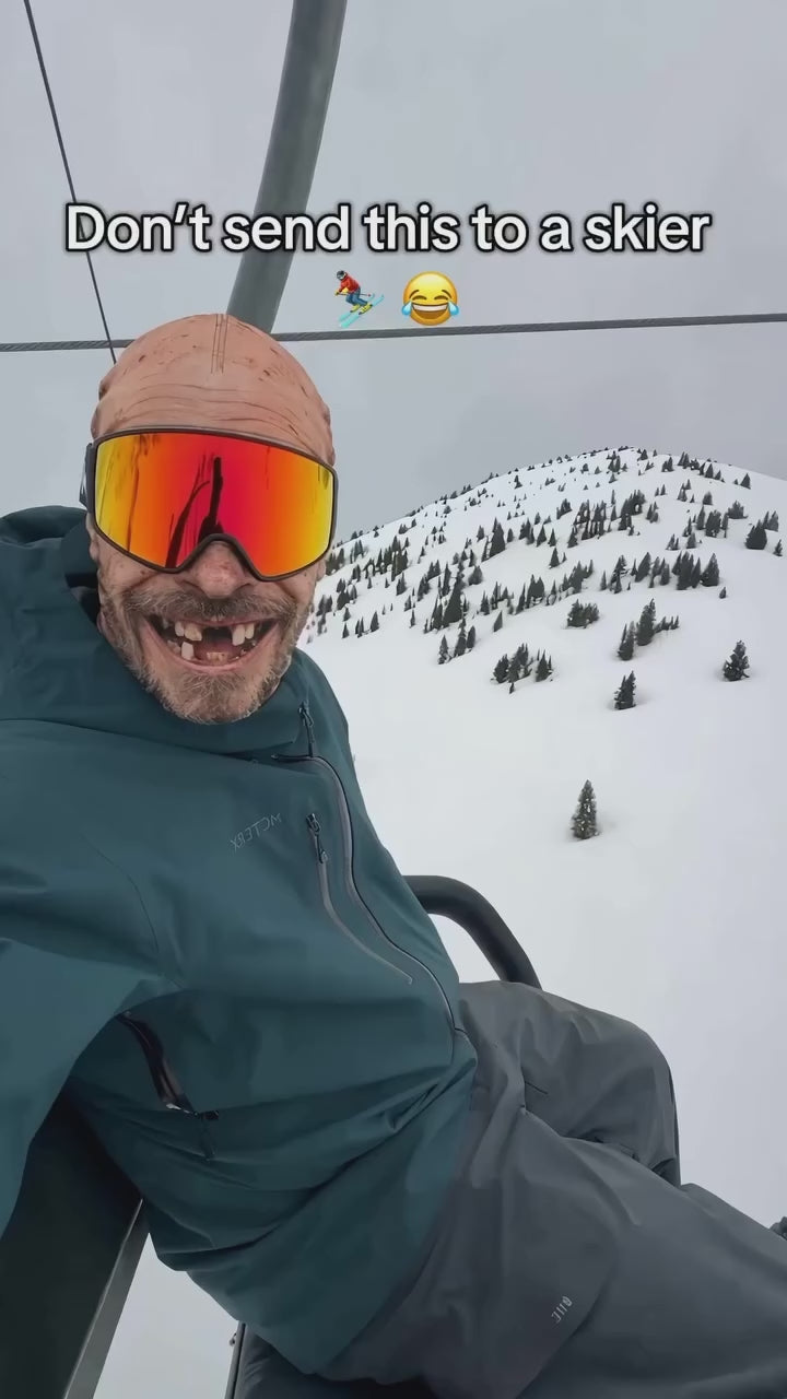 Realistic Winter Ski Face Mask For Outdoor Parties